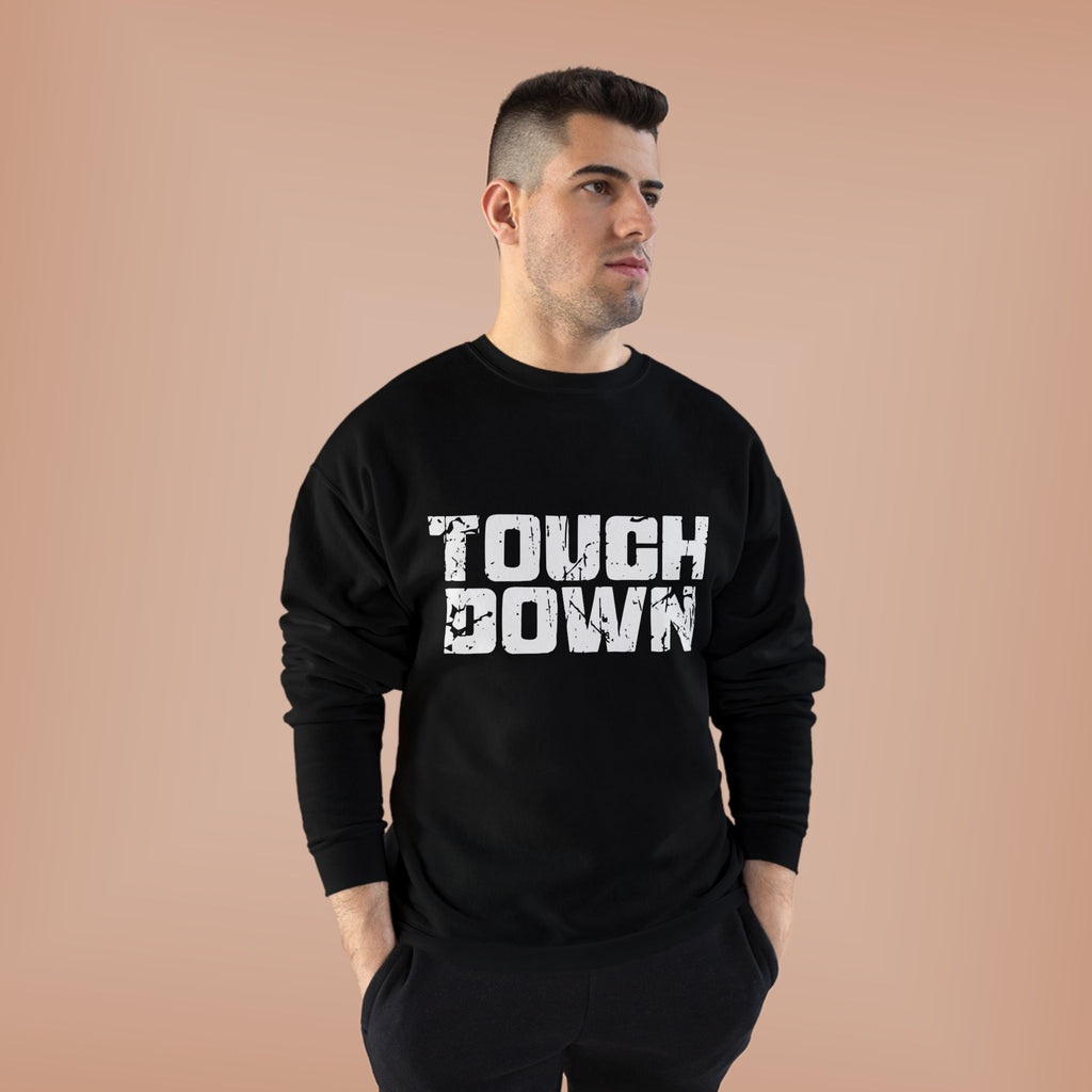 Touchdown Crewneck Sweatshirt - Vintage Football Game Day Pullover