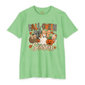 Falloween Season T-Shirt — Cute Ghost & Pumpkins Trick-or-Treat Tee