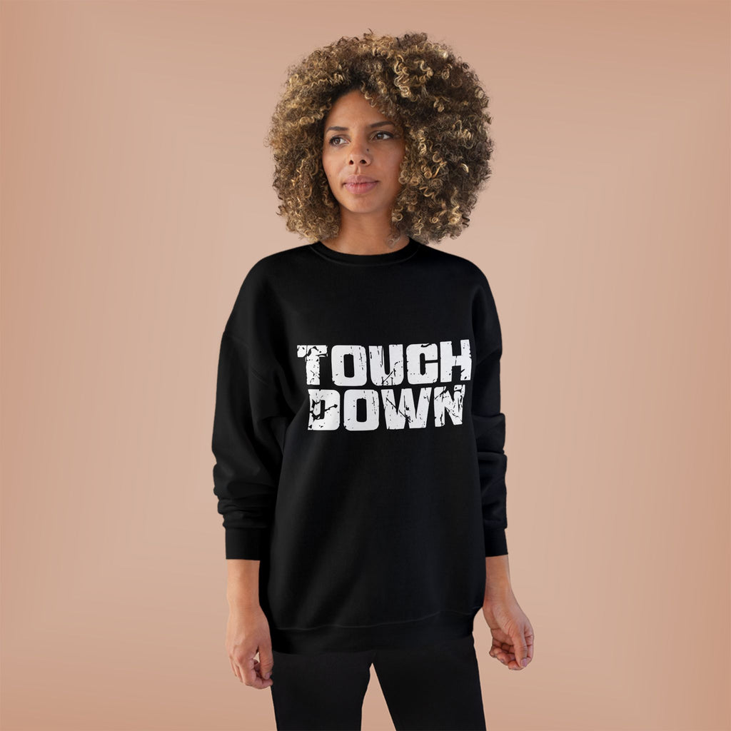 Touchdown Crewneck Sweatshirt - Vintage Football Game Day Pullover
