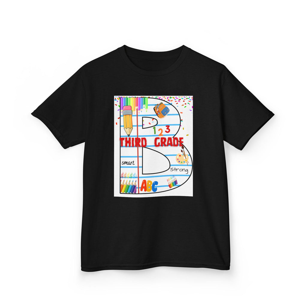 Third Grade ABCs Kids T‑Shirt — 'Be Bold Be You' Back-to-School Tee
