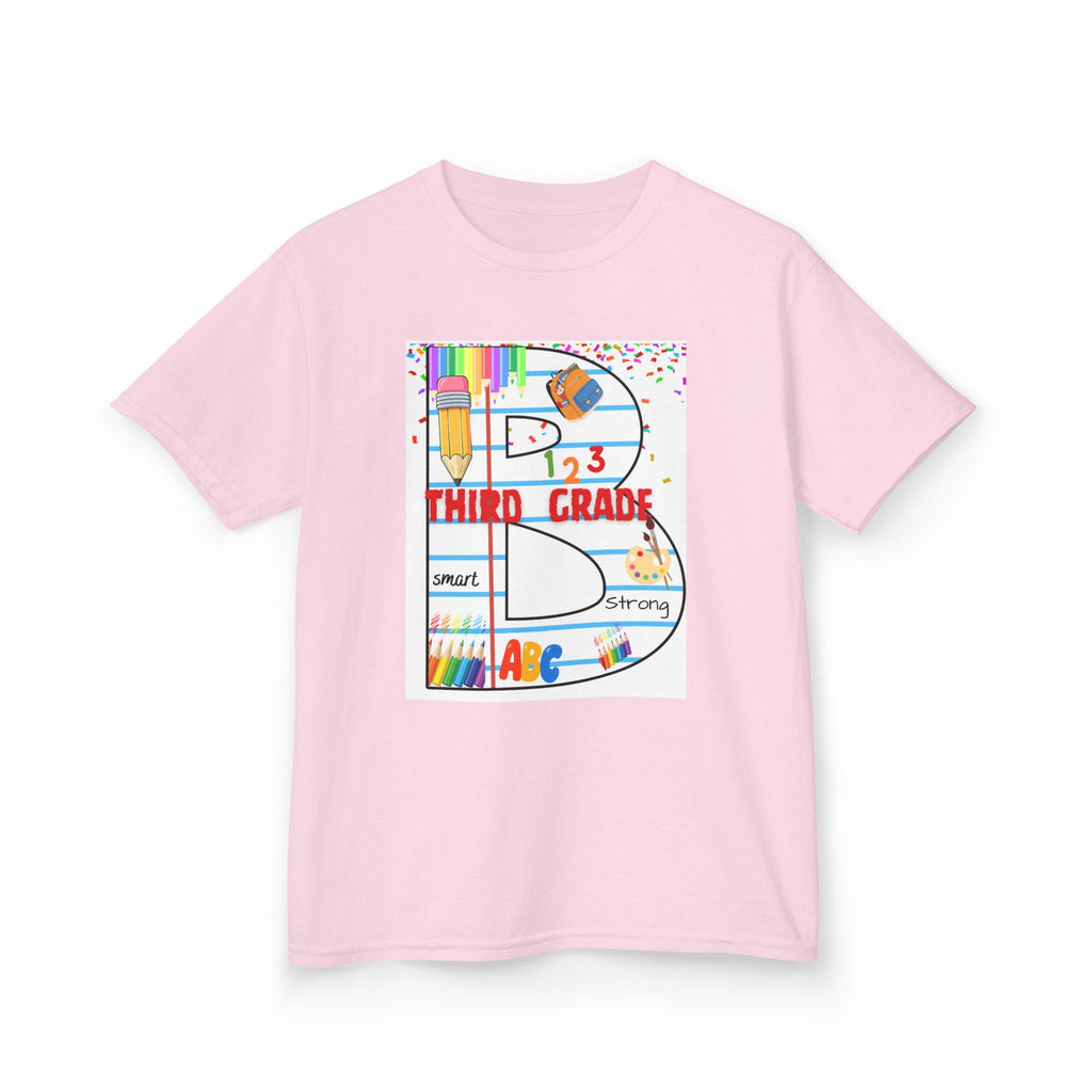 Third Grade ABCs Kids T‑Shirt — 'Be Bold Be You' Back-to-School Tee