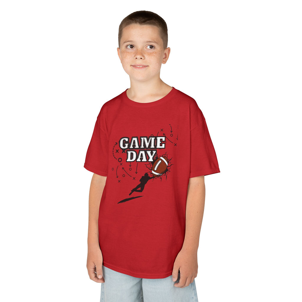 Kids Football 'Game Day' T‑Shirt — Youth Sports Fan Tee