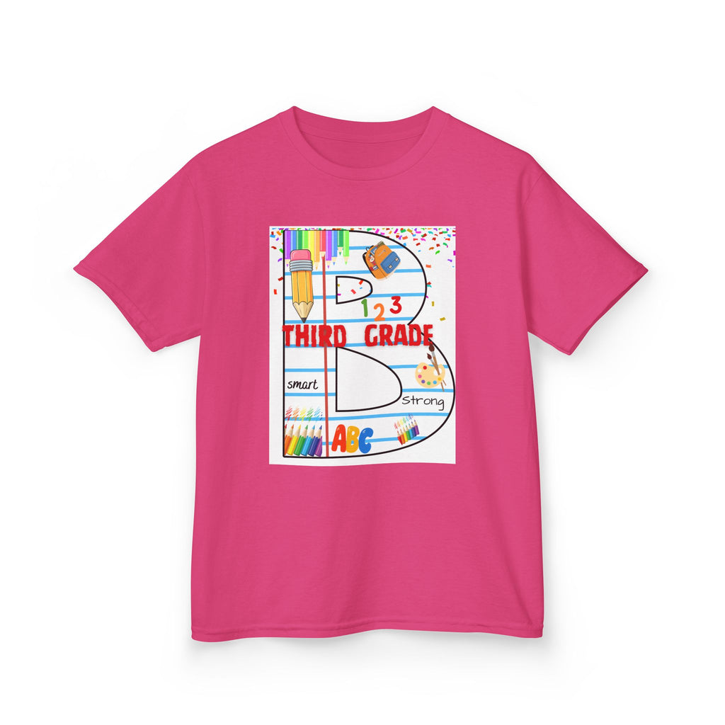Third Grade ABCs Kids T‑Shirt — 'Be Bold Be You' Back-to-School Tee