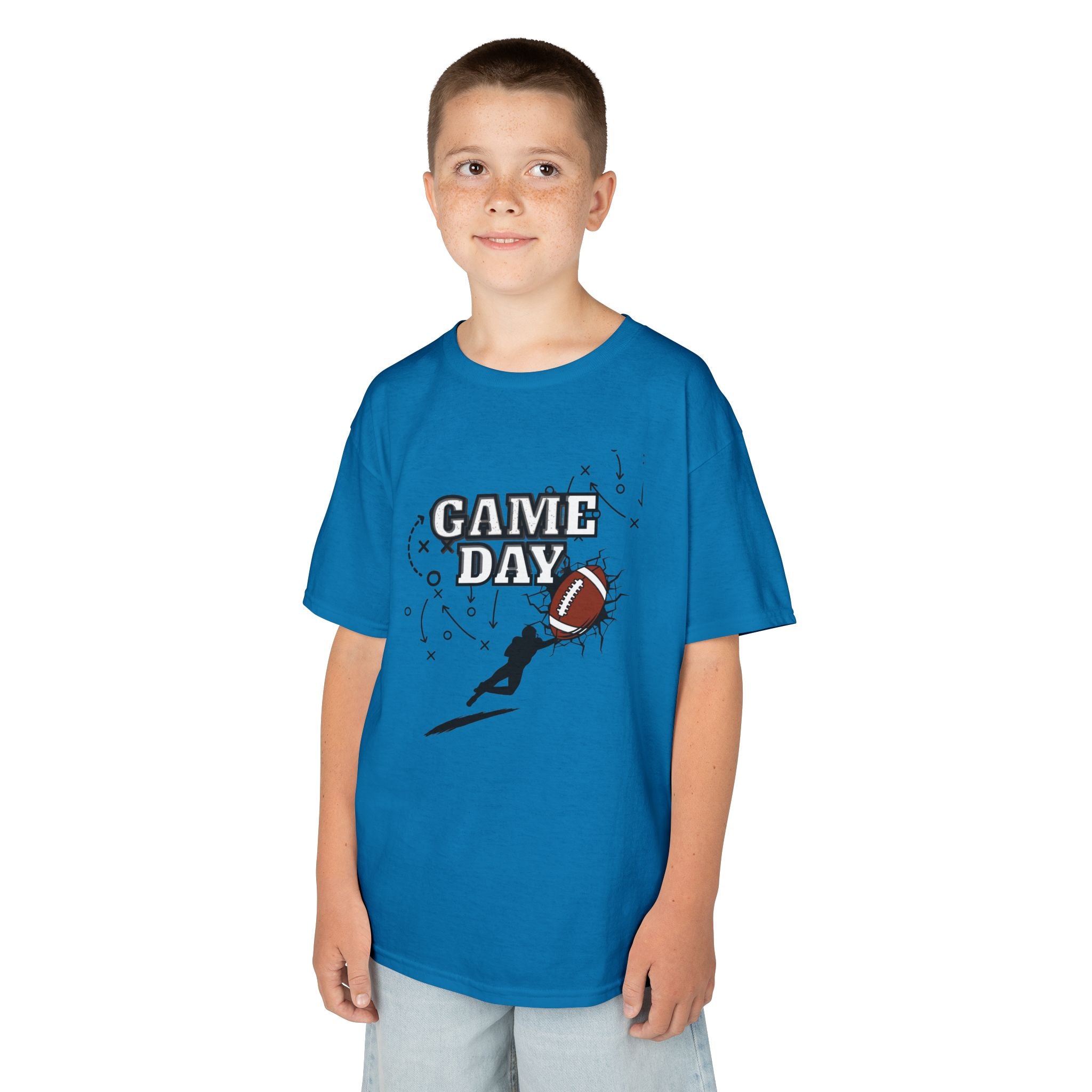 Kids Football 'Game Day' T‑Shirt — Youth Sports Fan Tee
