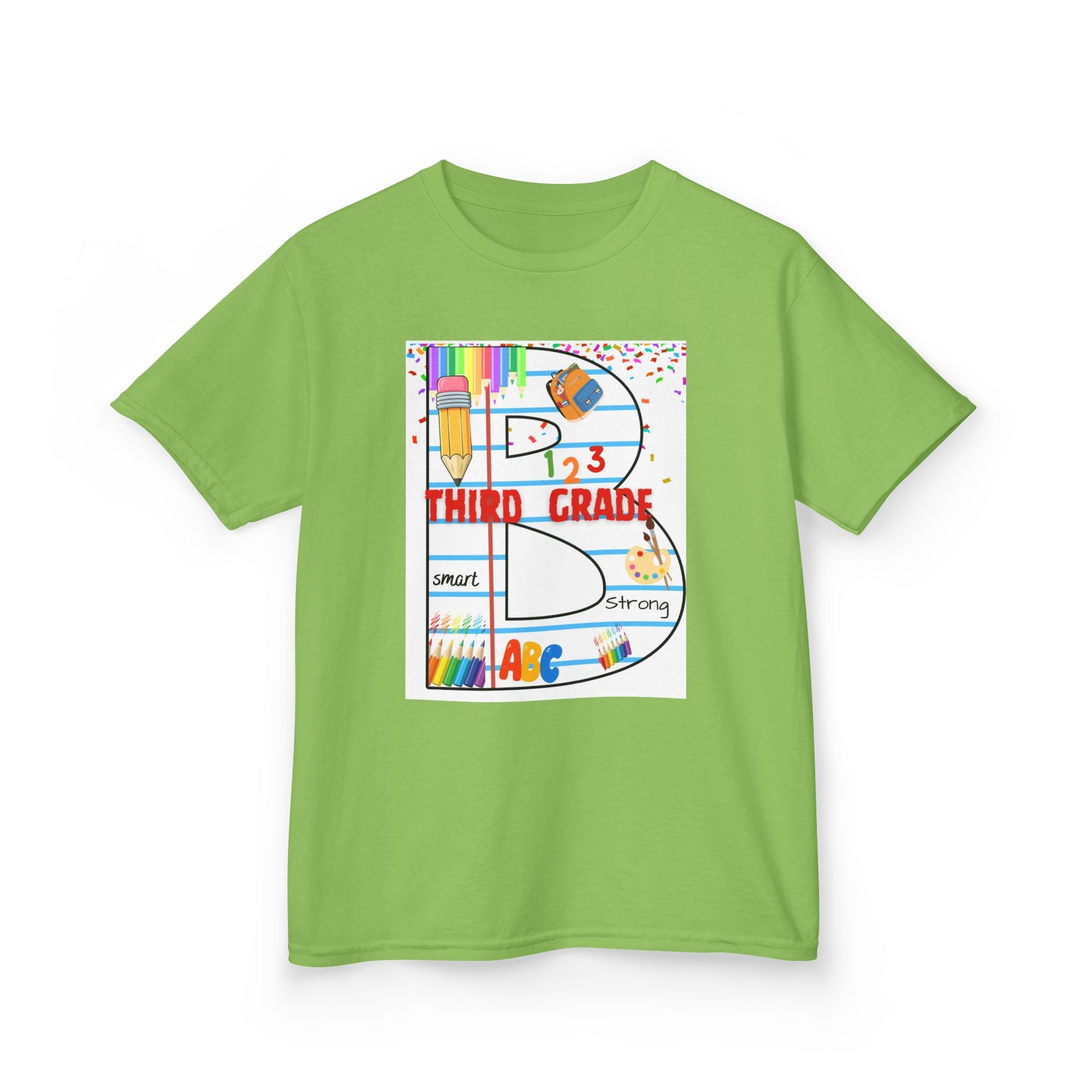 Third Grade ABCs Kids T‑Shirt — 'Be Bold Be You' Back-to-School Tee