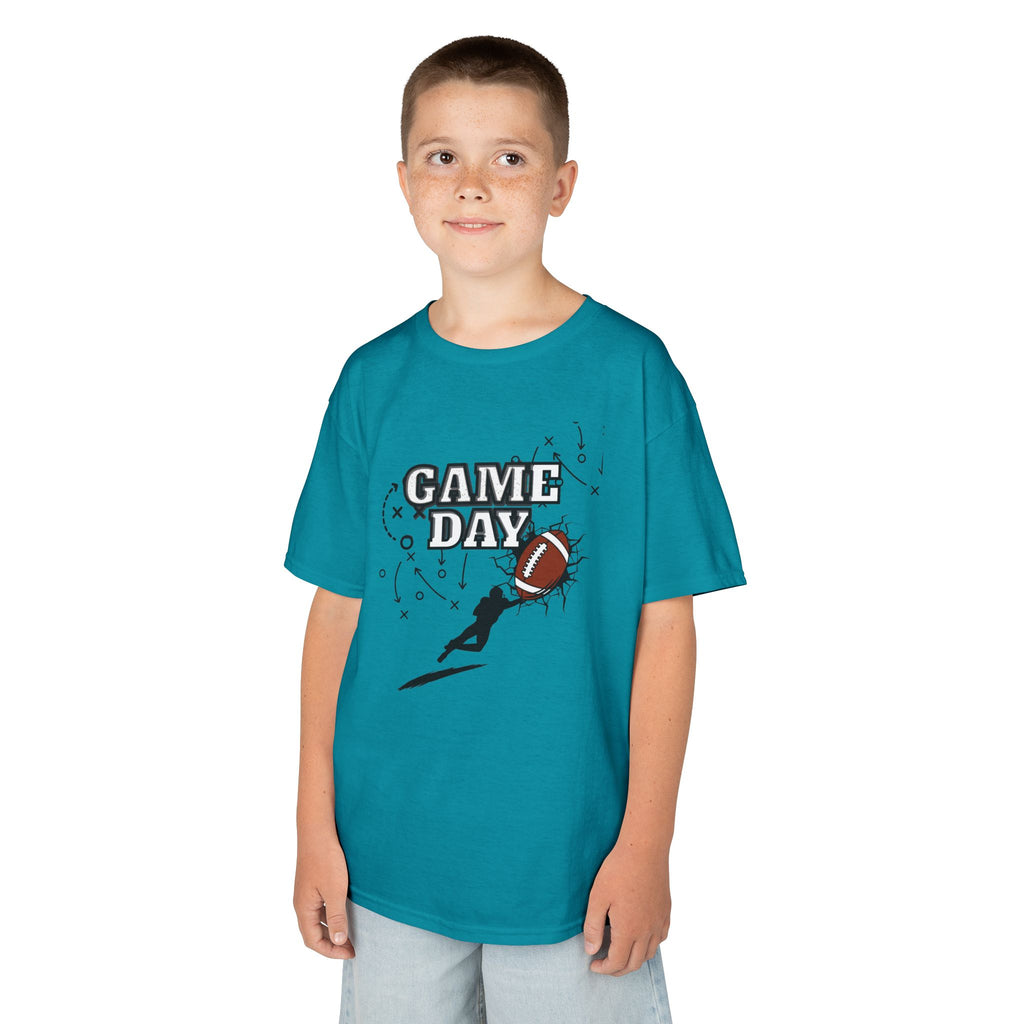 Kids Football 'Game Day' T‑Shirt — Youth Sports Fan Tee