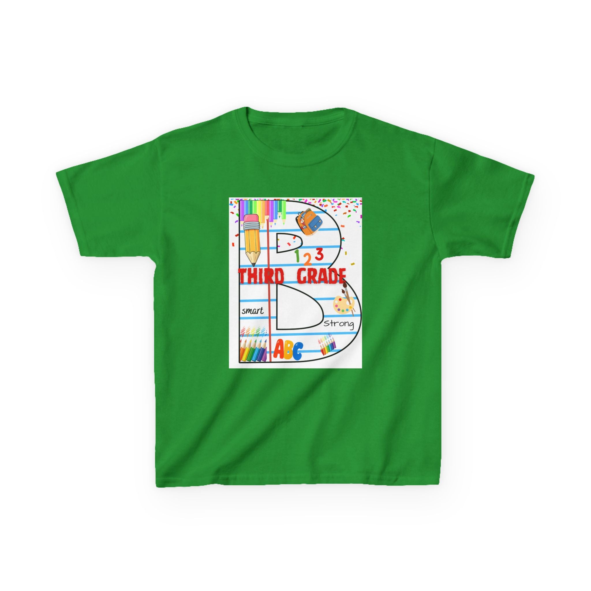 Third Grade ABCs Kids T‑Shirt — 'Be Bold Be You' Back-to-School Tee