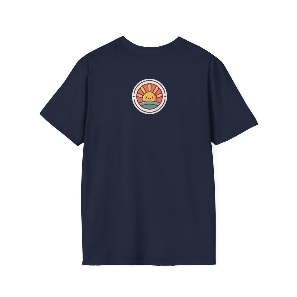 T-Shirt — "Grace Got Me Glowing" Christian Retro Sunrise Faith Tee