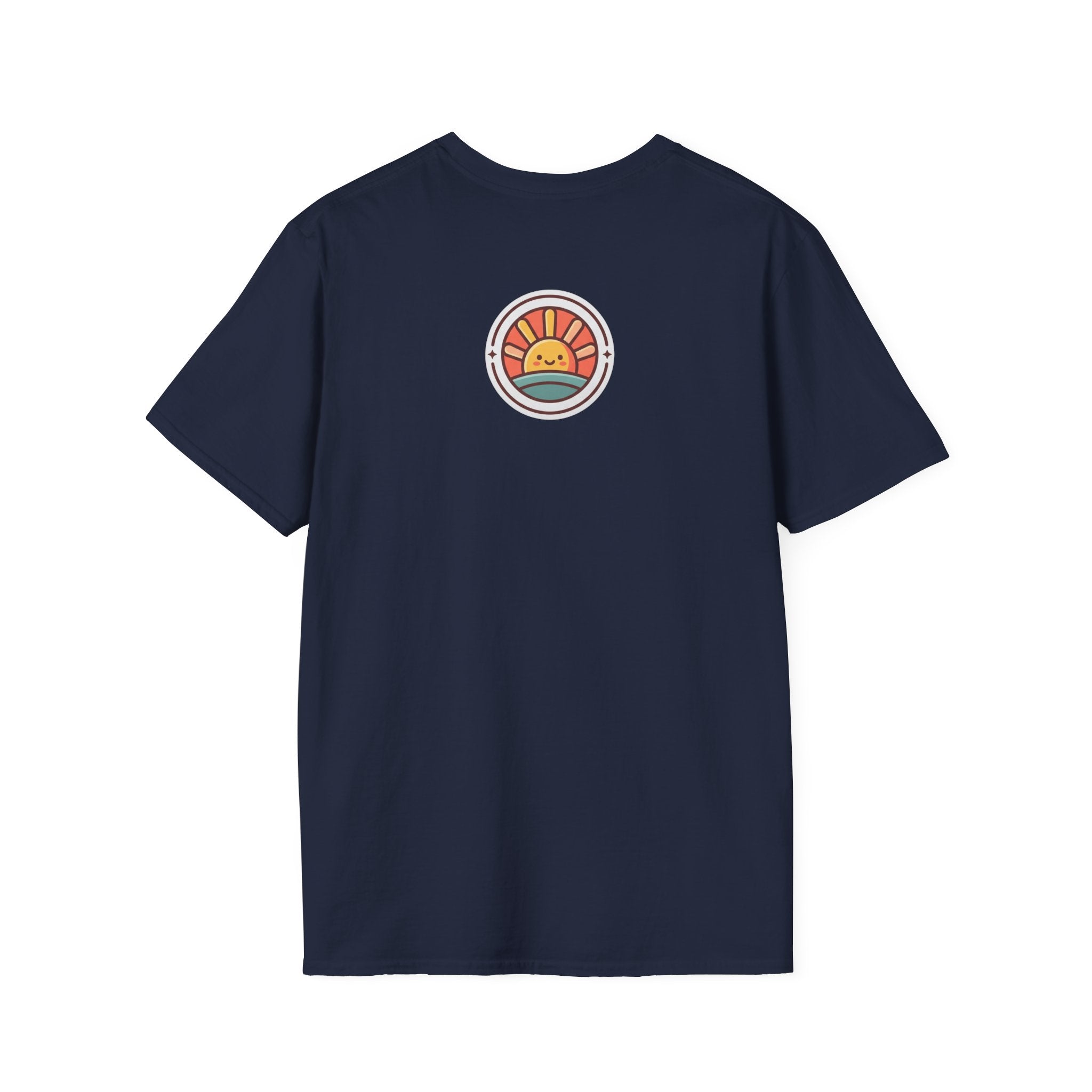 T-Shirt — "Grace Got Me Glowing" Christian Retro Sunrise Faith Tee