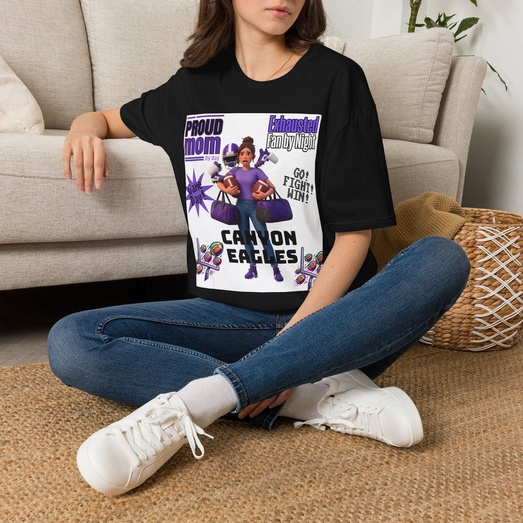 Proud Mom by Day, Exhausted Fan by Night T-Shirt
