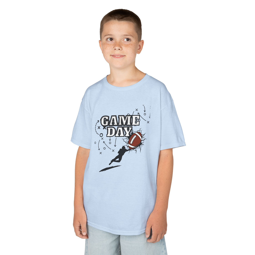 Kids Football 'Game Day' T‑Shirt — Youth Sports Fan Tee