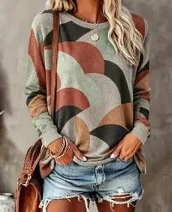 Bold Abstract Geometric Sweatshirt