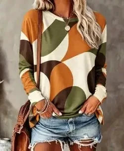 Bold Abstract Geometric Sweatshirt