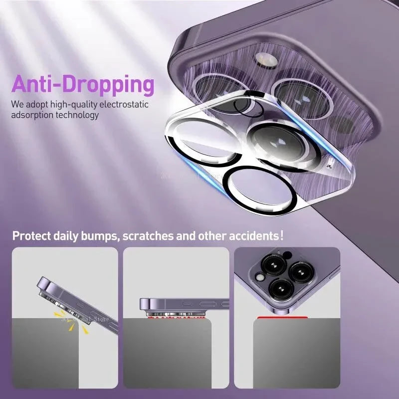 Tempered Glass iPhone Camera Lens Protector