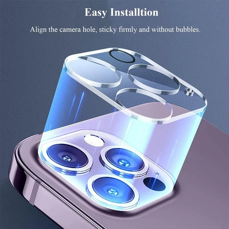Tempered Glass iPhone Camera Lens Protector