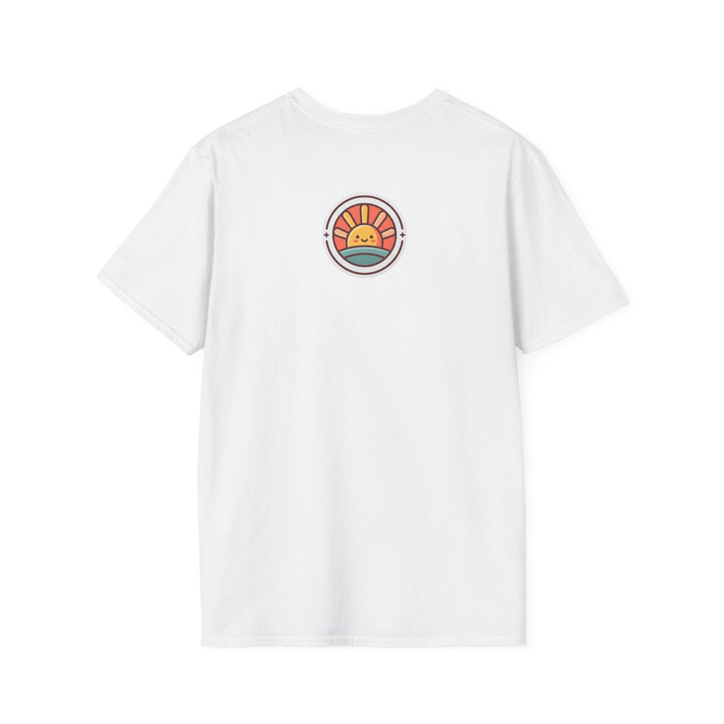 T-Shirt — "Grace Got Me Glowing" Christian Retro Sunrise Faith Tee