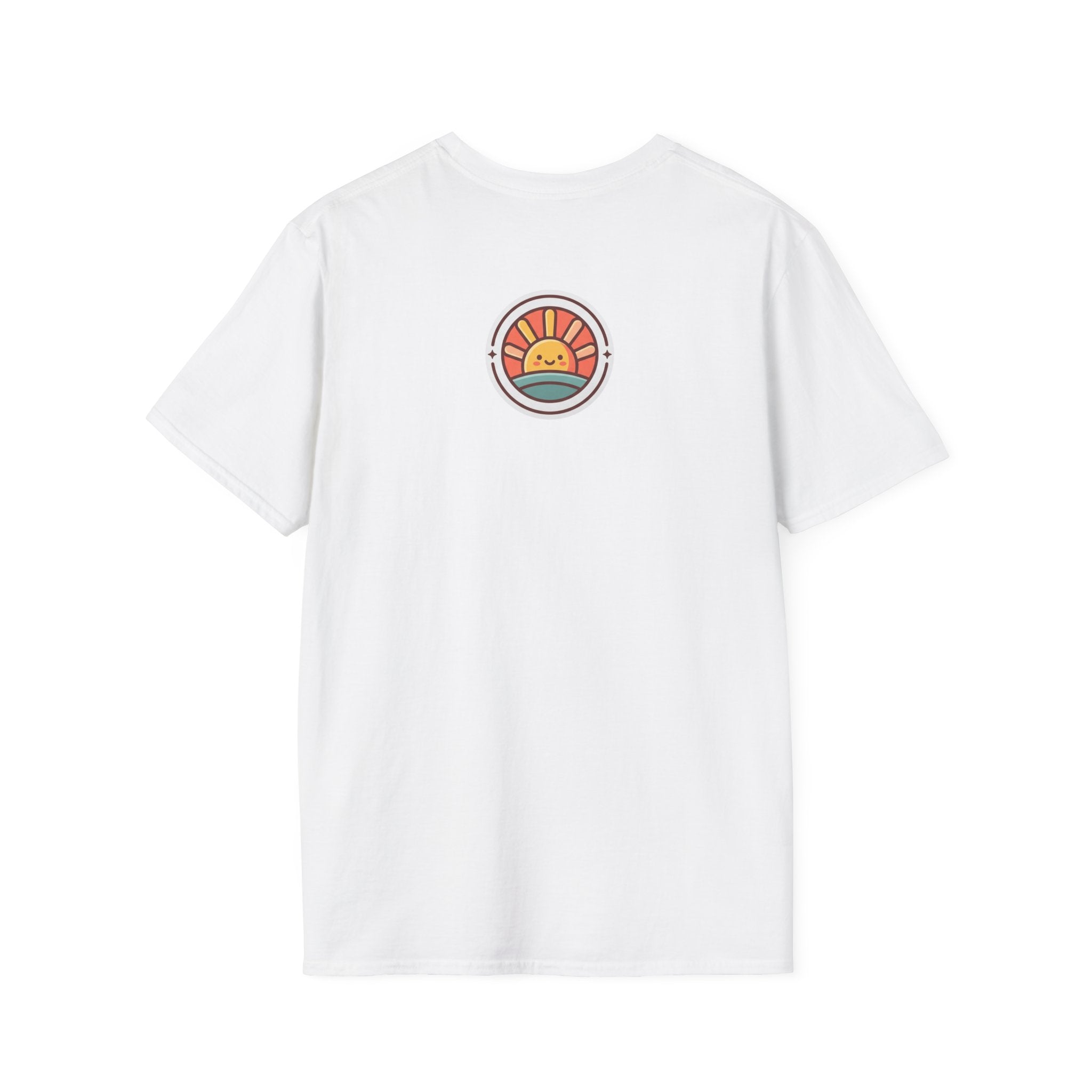 T-Shirt — "Grace Got Me Glowing" Christian Retro Sunrise Faith Tee