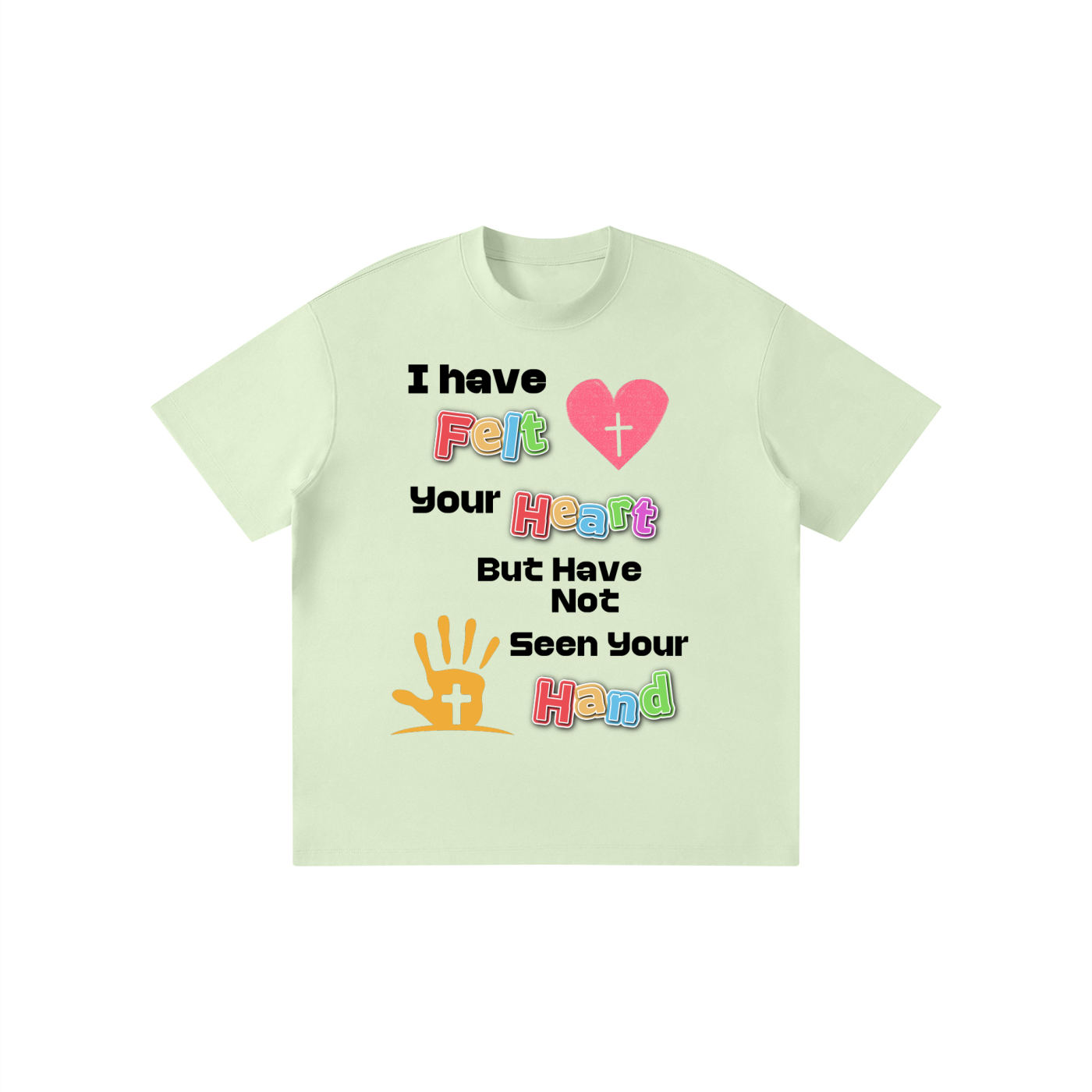 Kid’s  I Felt your Heart Solid Crewneck T-Shirt