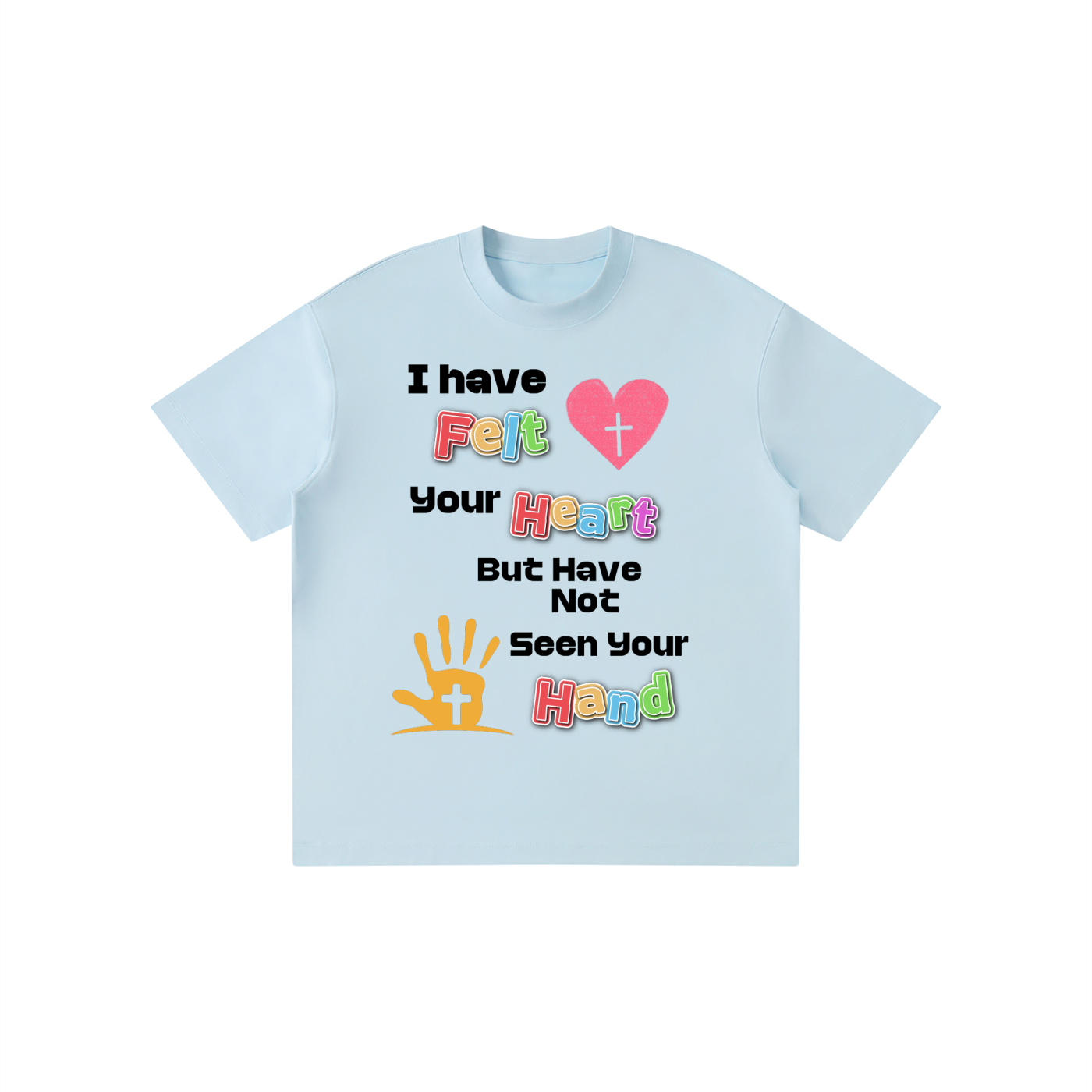 Kid’s  I Felt your Heart Solid Crewneck T-Shirt