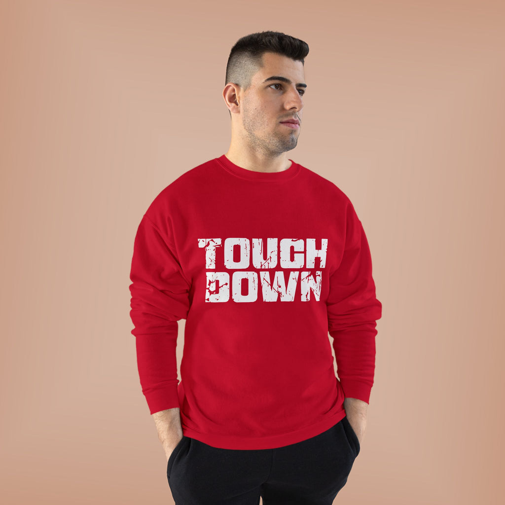 Touchdown Crewneck Sweatshirt - Vintage Football Game Day Pullover