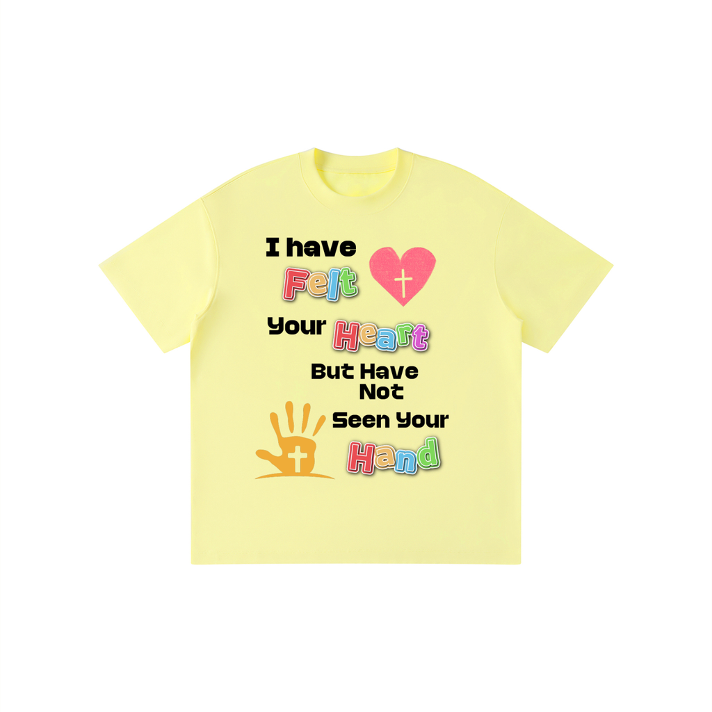 Kid’s  I Felt your Heart Solid Crewneck T-Shirt
