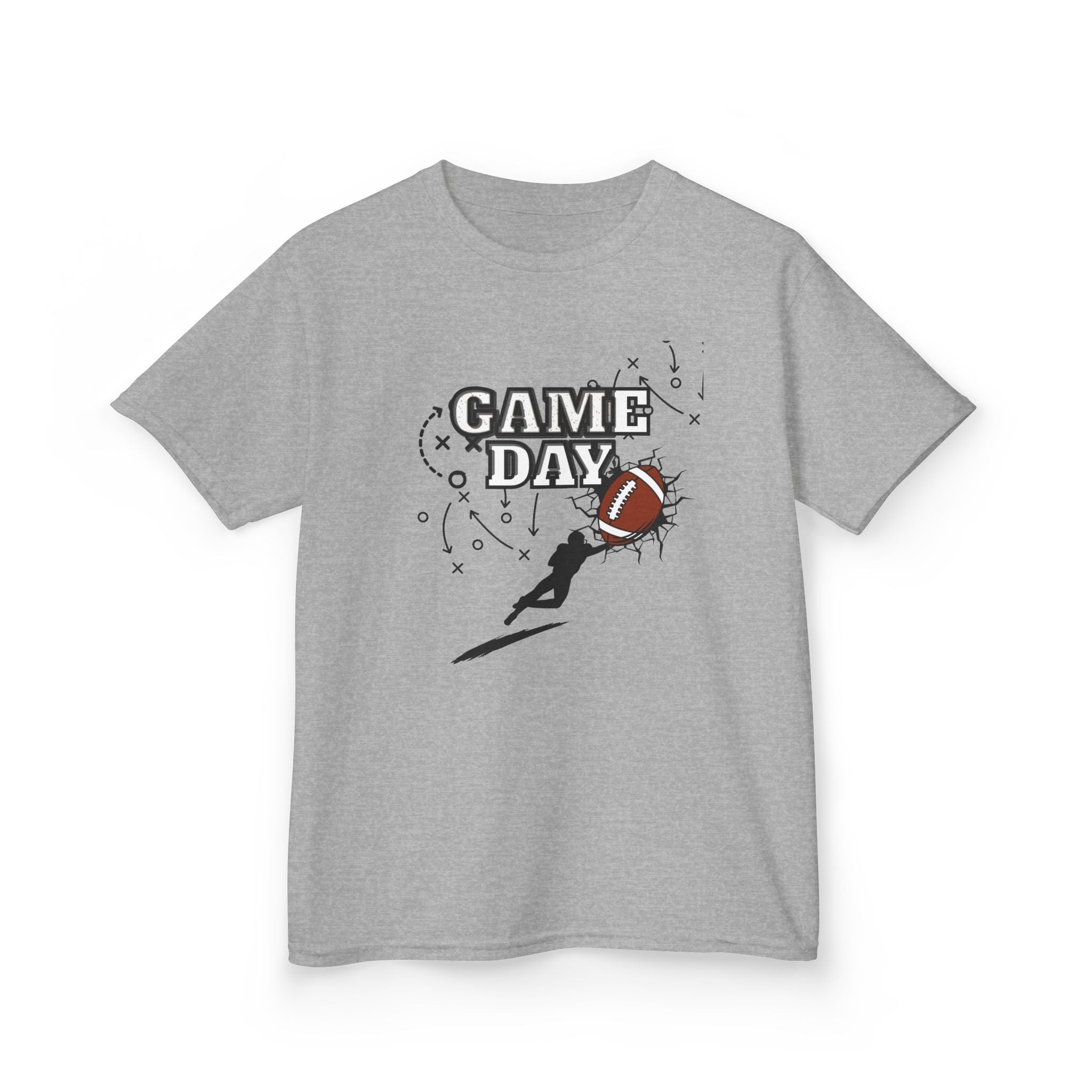 Kids Football 'Game Day' T‑Shirt — Youth Sports Fan Tee