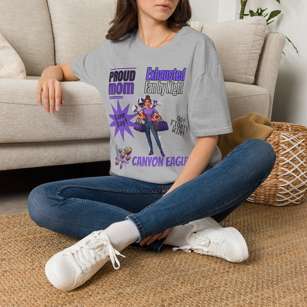 Proud Mom by Day, Exhausted Fan by Night T-Shirt