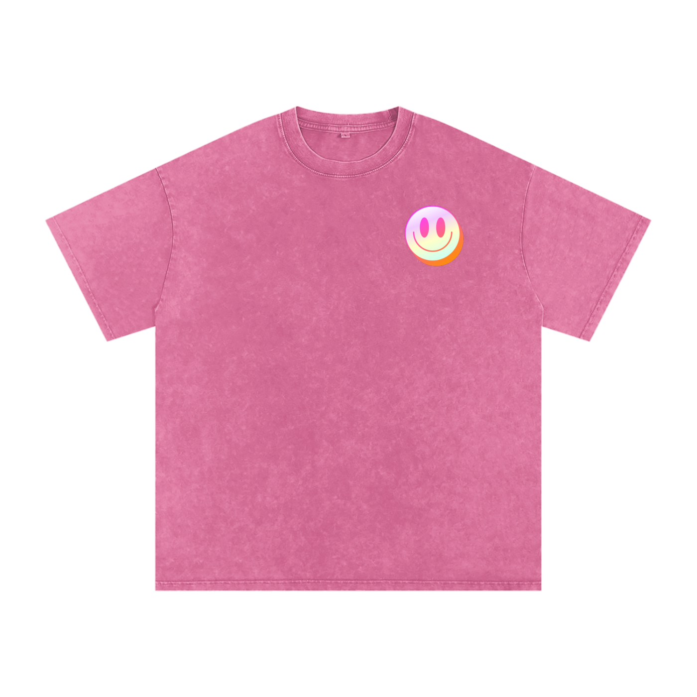 Snow Washed Oversized Cotton Slay All Day T-Shirt
