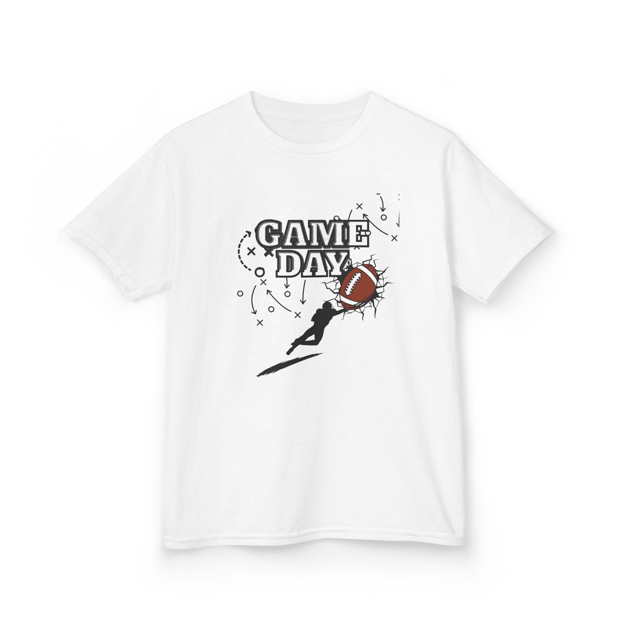 Kids Football 'Game Day' T‑Shirt — Youth Sports Fan Tee