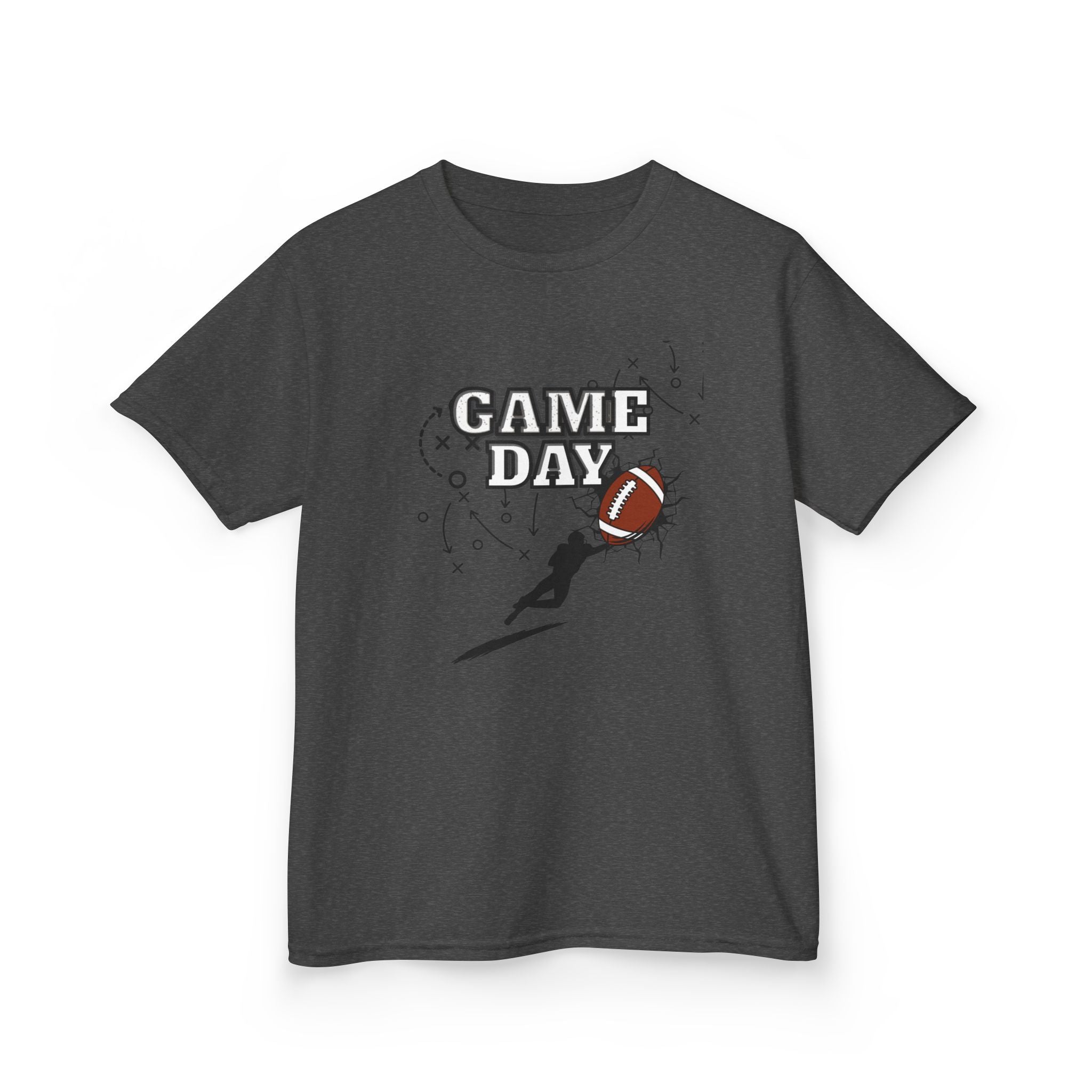 Kids Football 'Game Day' T‑Shirt — Youth Sports Fan Tee