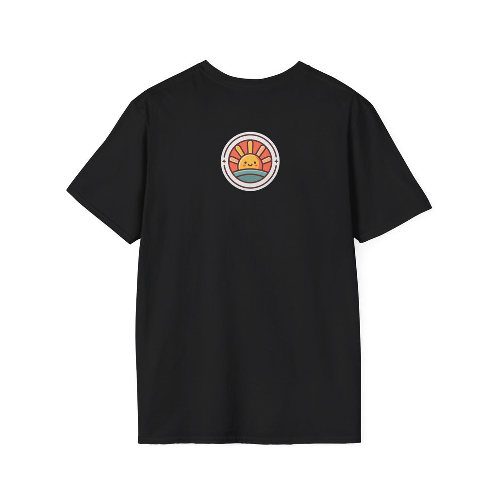 T-Shirt — "Grace Got Me Glowing" Christian Retro Sunrise Faith Tee