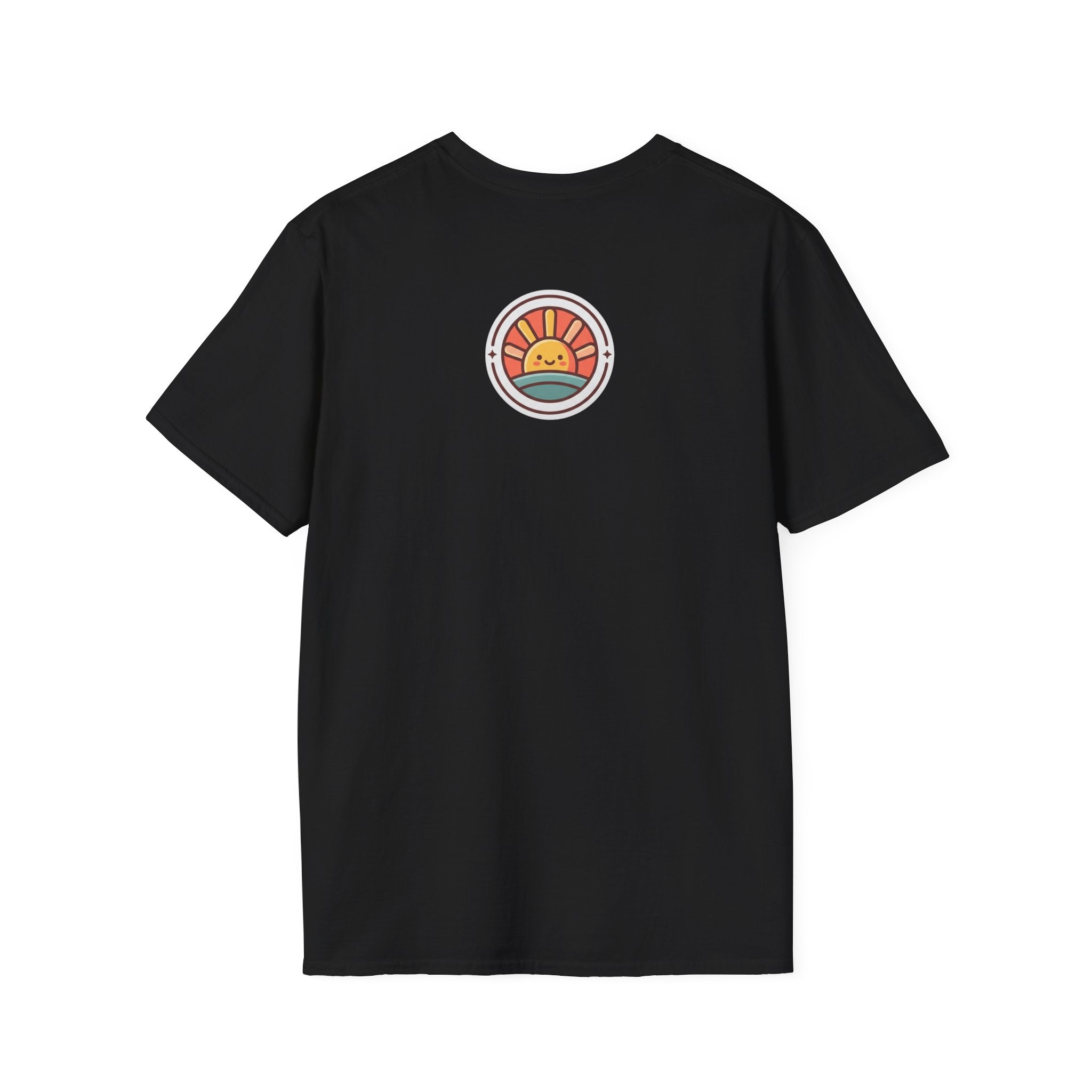 T-Shirt — "Grace Got Me Glowing" Christian Retro Sunrise Faith Tee