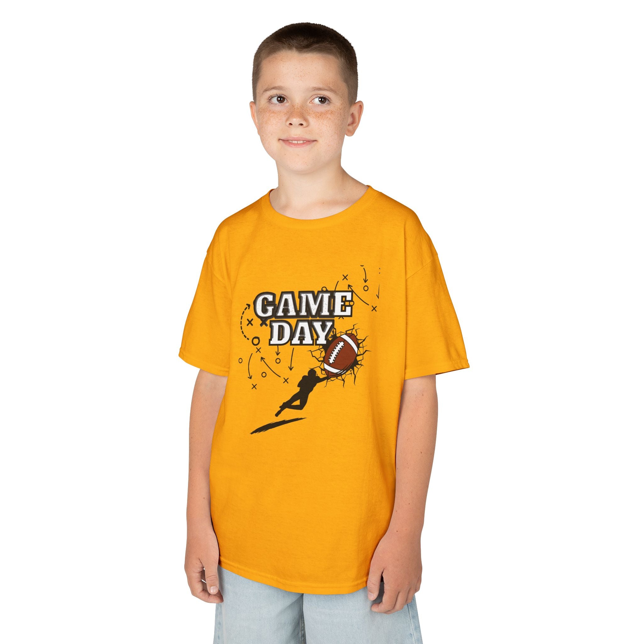 Kids Football 'Game Day' T‑Shirt — Youth Sports Fan Tee