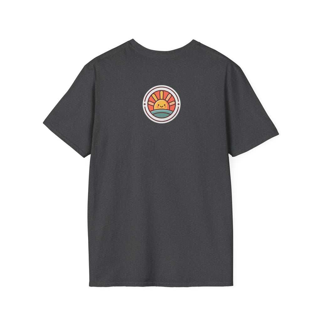 T-Shirt — "Grace Got Me Glowing" Christian Retro Sunrise Faith Tee