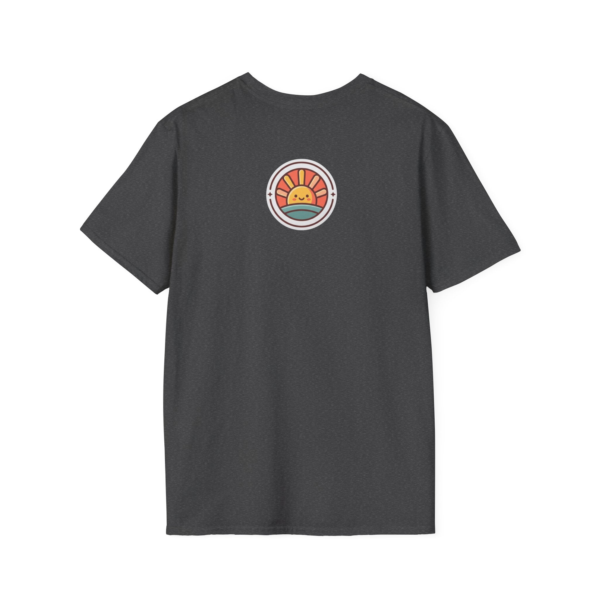 T-Shirt — "Grace Got Me Glowing" Christian Retro Sunrise Faith Tee