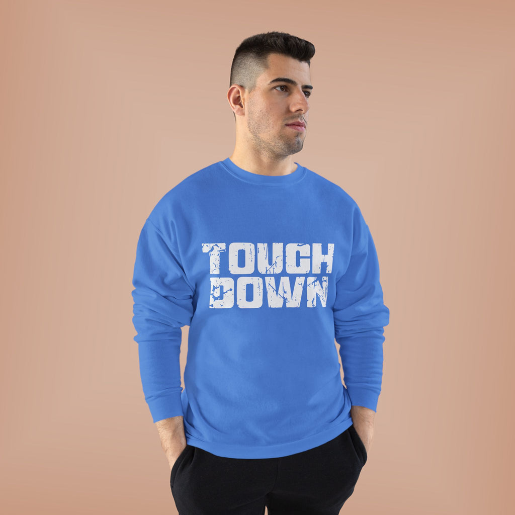 Touchdown Crewneck Sweatshirt - Vintage Football Game Day Pullover