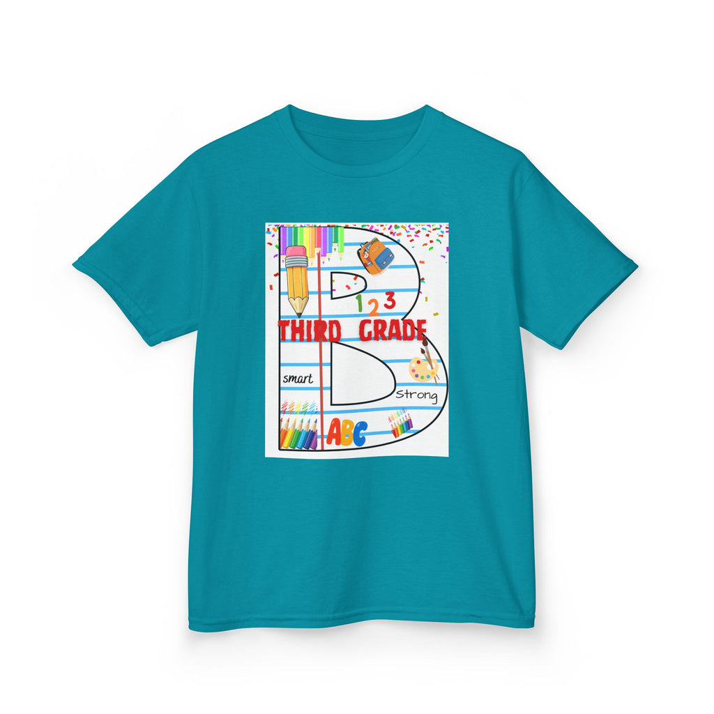 Third Grade ABCs Kids T‑Shirt — 'Be Bold Be You' Back-to-School Tee
