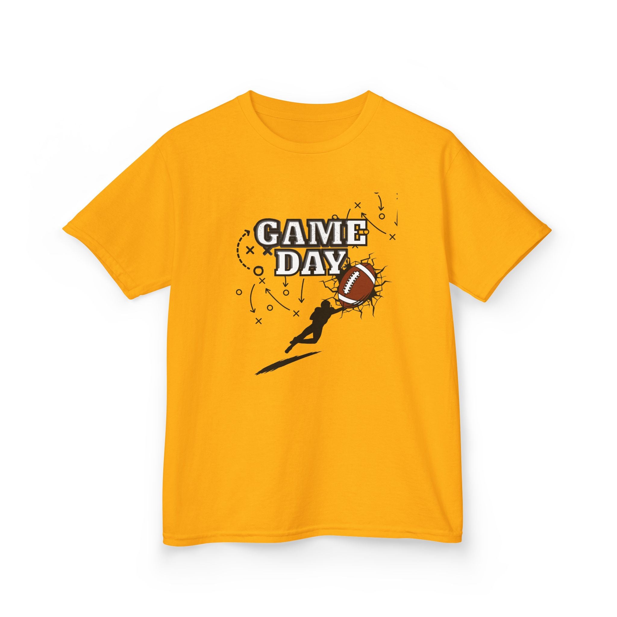 Kids Football 'Game Day' T‑Shirt — Youth Sports Fan Tee