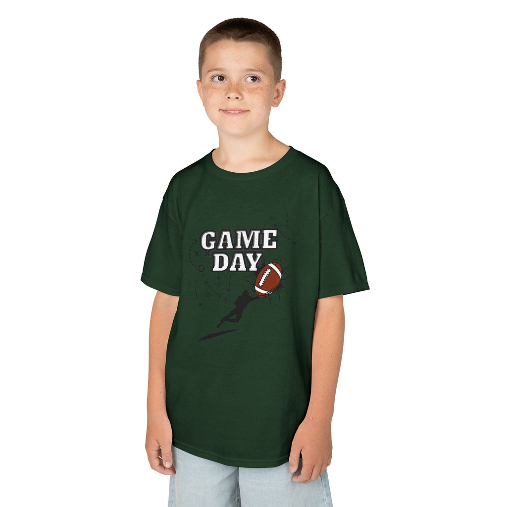 Kids Football 'Game Day' T‑Shirt — Youth Sports Fan Tee