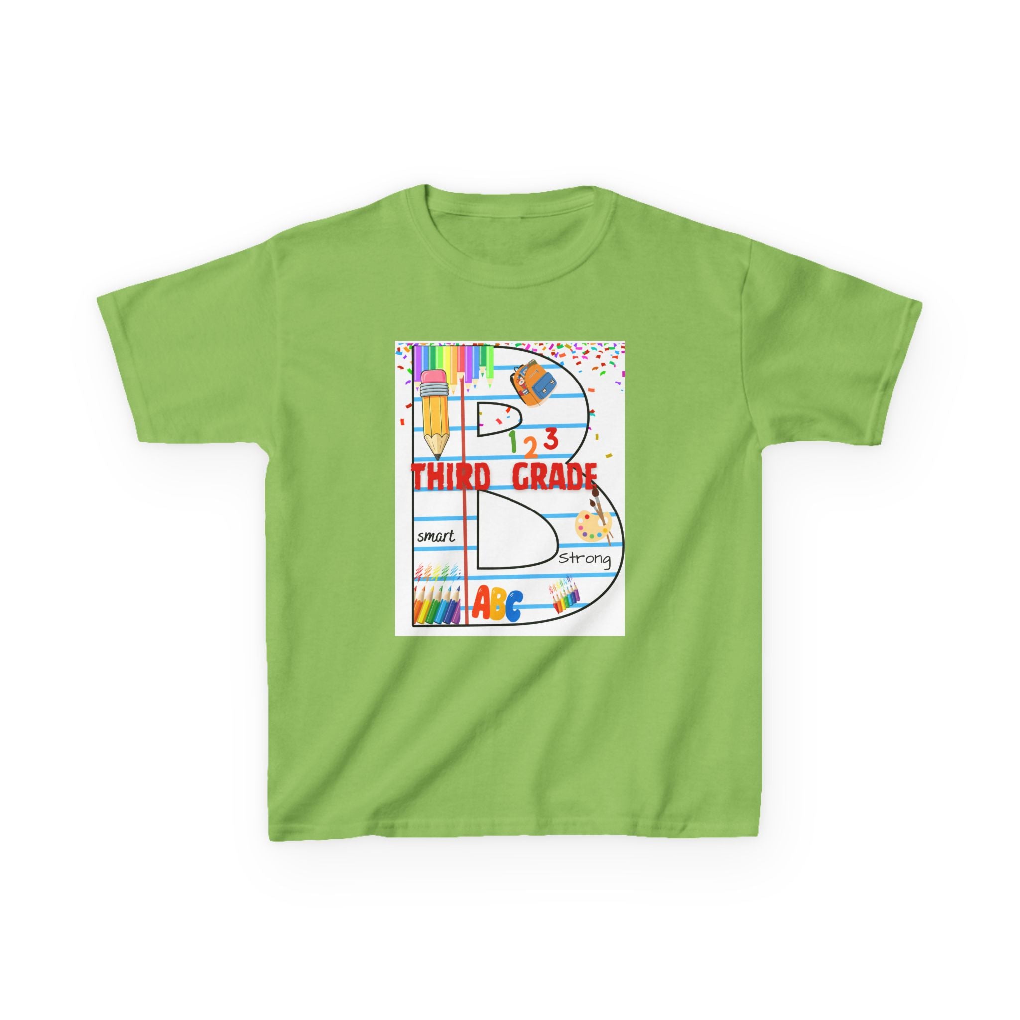 Third Grade ABCs Kids T‑Shirt — 'Be Bold Be You' Back-to-School Tee