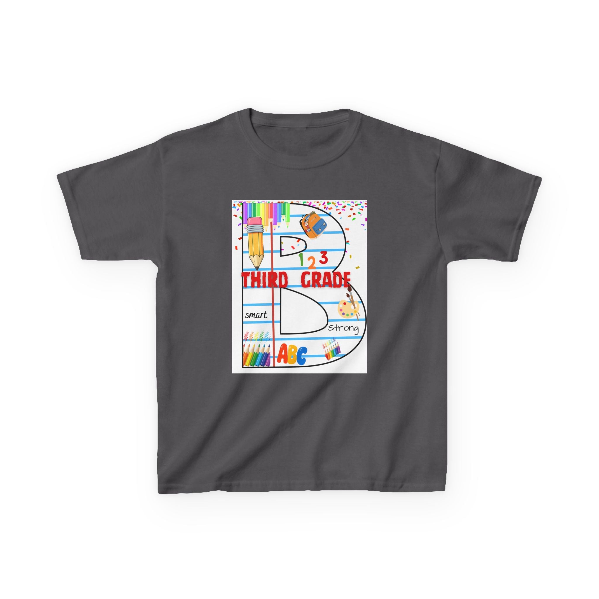 Third Grade ABCs Kids T‑Shirt — 'Be Bold Be You' Back-to-School Tee