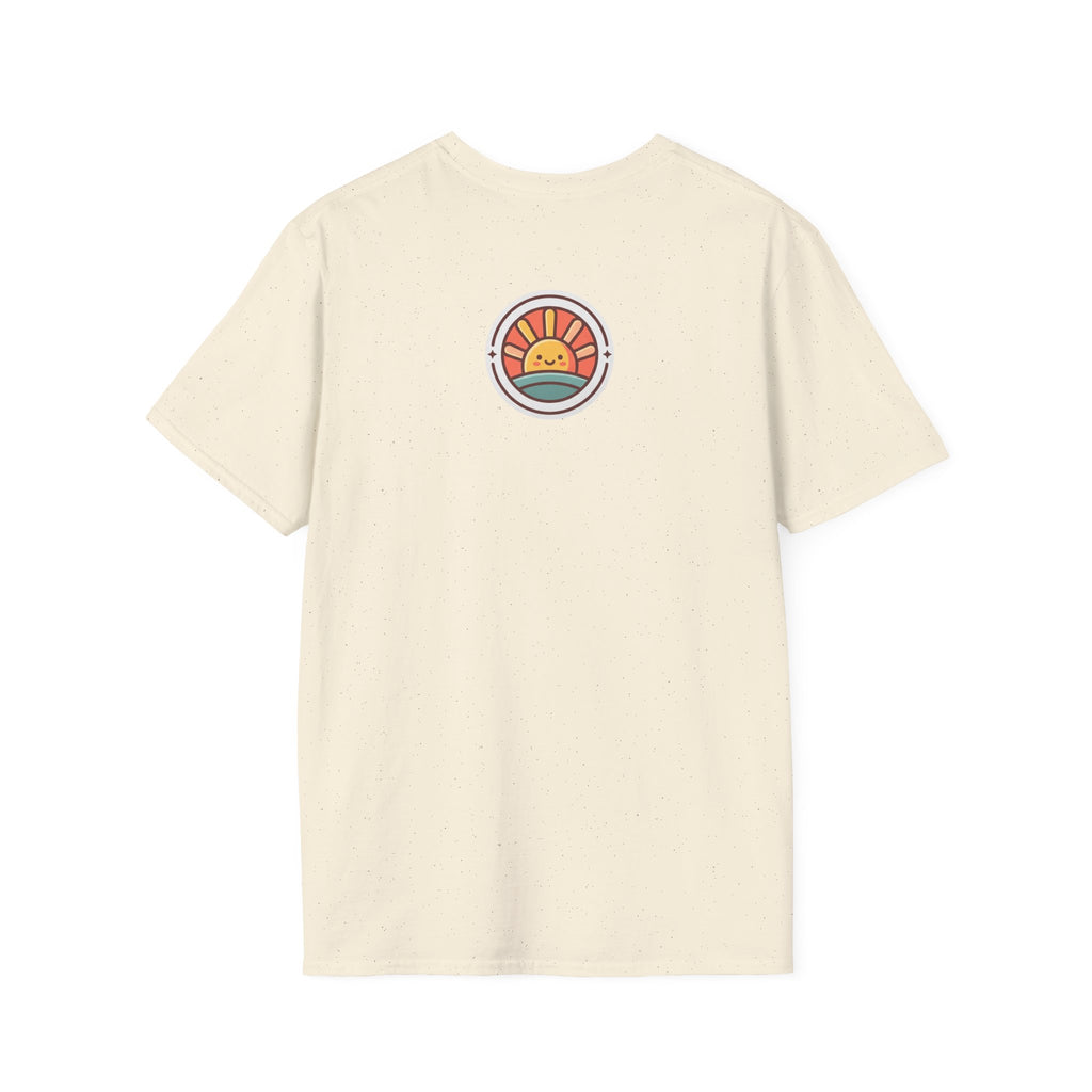 T-Shirt — "Grace Got Me Glowing" Christian Retro Sunrise Faith Tee