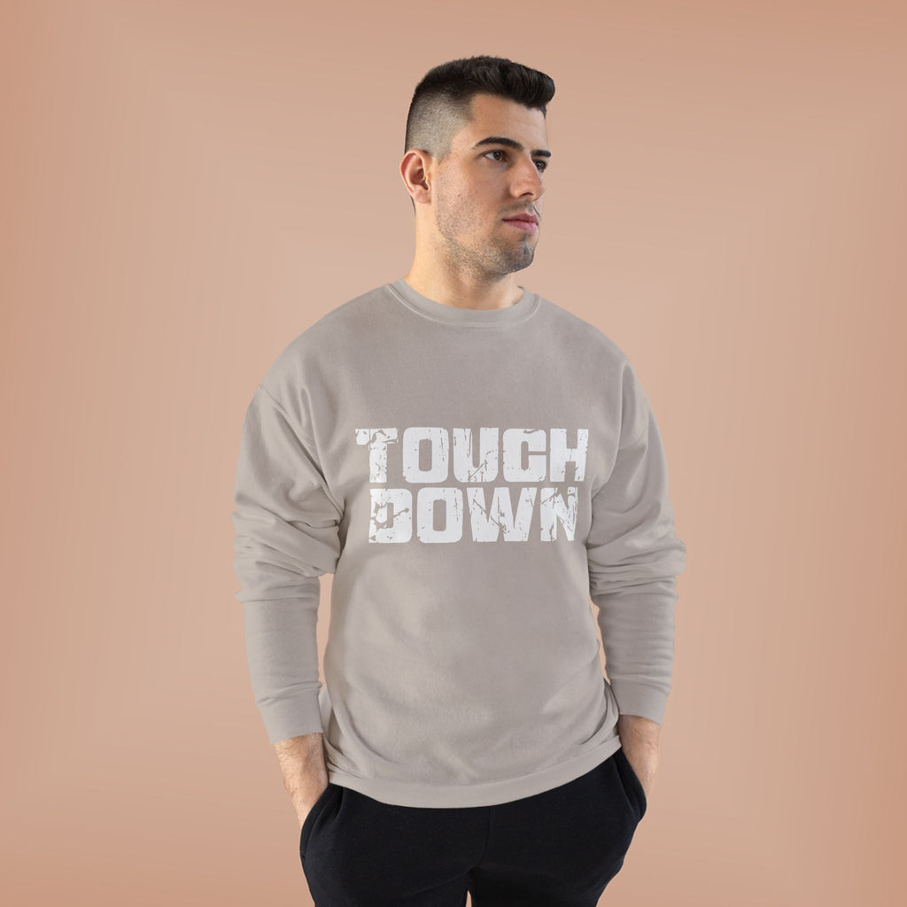 Touchdown Crewneck Sweatshirt - Vintage Football Game Day Pullover