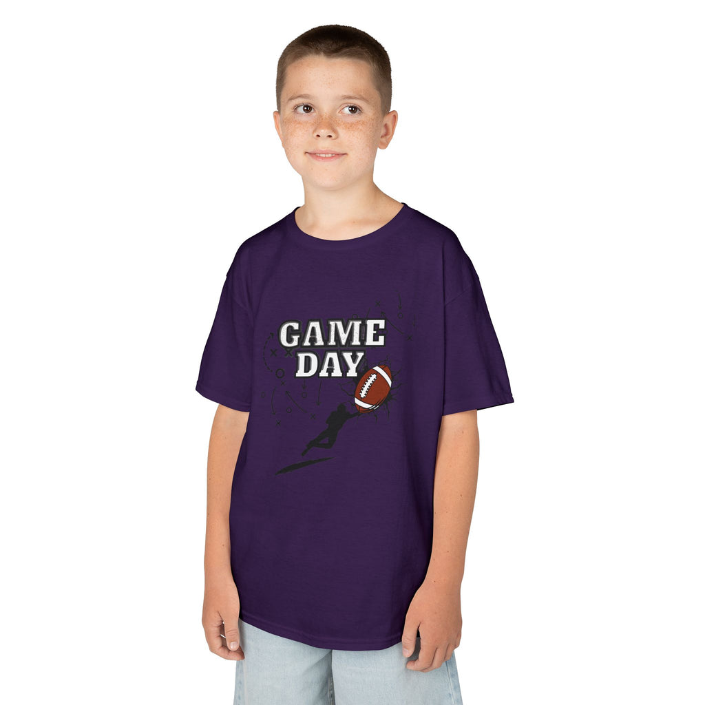 Kids Football 'Game Day' T‑Shirt — Youth Sports Fan Tee
