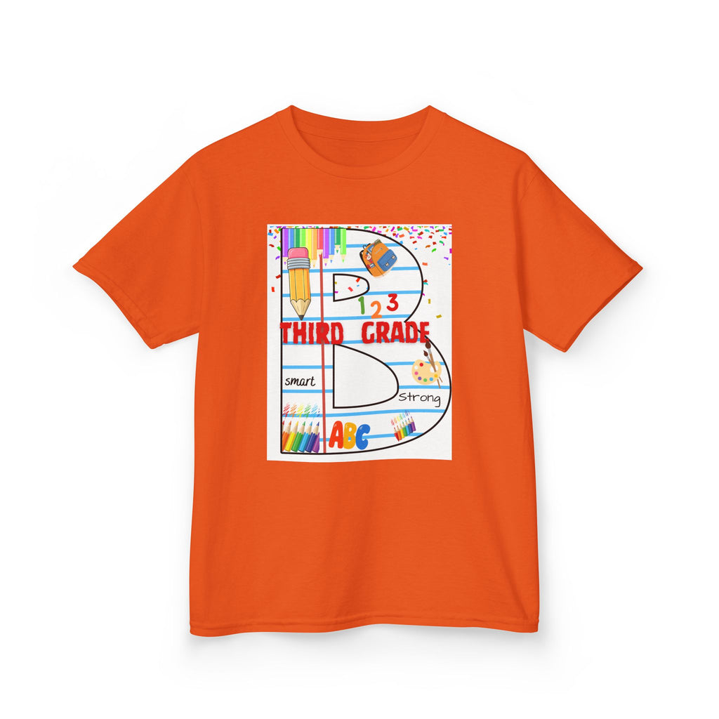 Third Grade ABCs Kids T‑Shirt — 'Be Bold Be You' Back-to-School Tee