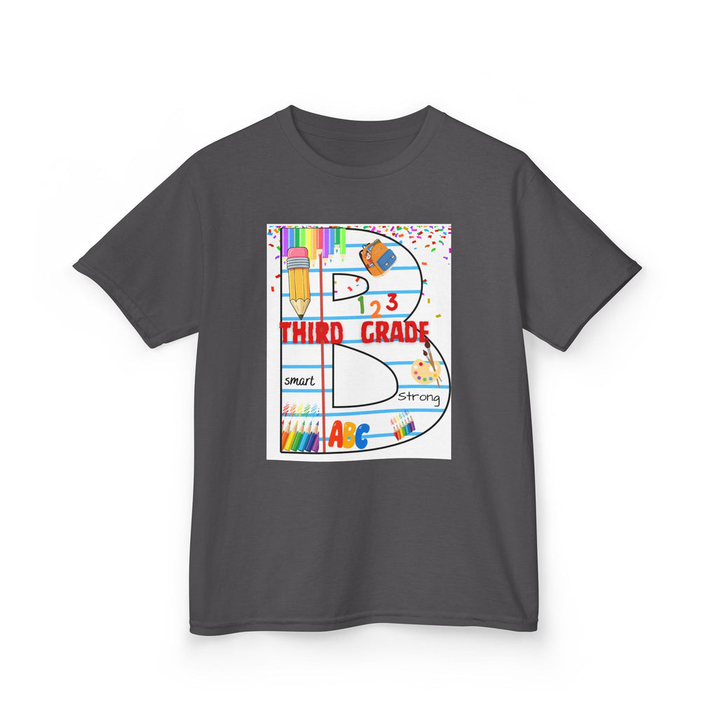 Third Grade ABCs Kids T‑Shirt — 'Be Bold Be You' Back-to-School Tee