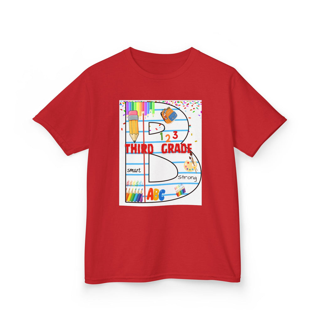 Third Grade ABCs Kids T‑Shirt — 'Be Bold Be You' Back-to-School Tee