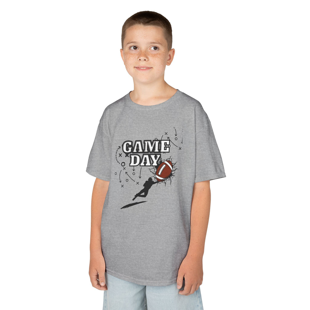 Kids Football 'Game Day' T‑Shirt — Youth Sports Fan Tee