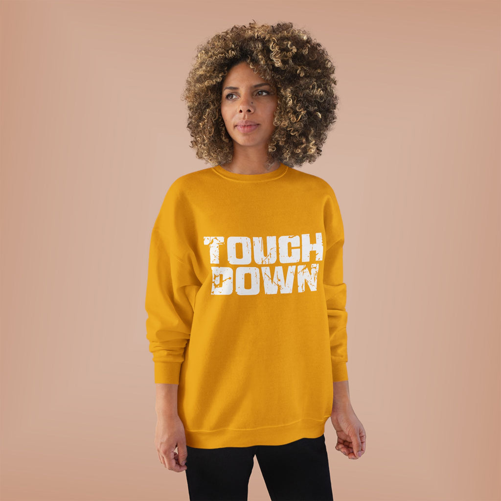 Touchdown Crewneck Sweatshirt - Vintage Football Game Day Pullover